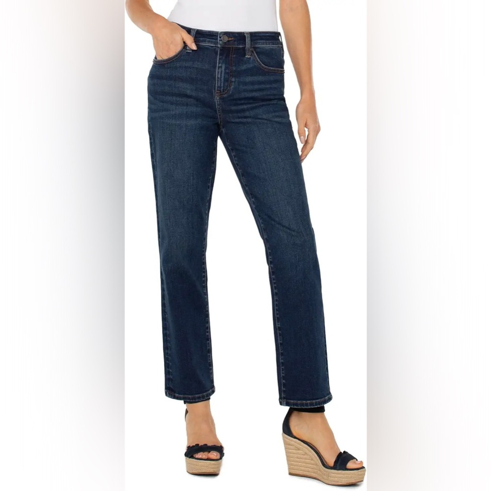 Liverpool Los Angeles Straight Leg Ankle Jeans 8/29
